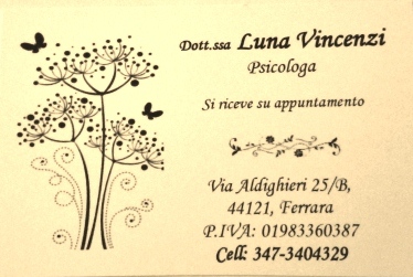 Dott Ssa Luna Vincenzipsicologa Home